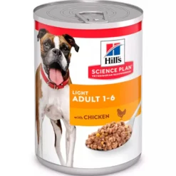 Hill's Science Plan Adult Light Pollo para Perro Lata 370g