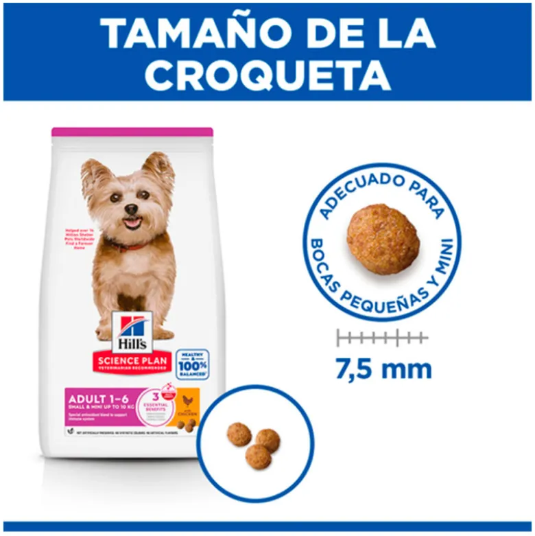 Hills Science Plan Canine Adult Small & Mini con Pollo