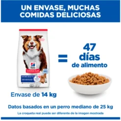 Hills Science Plan Canine Mature con Cordero y arroz