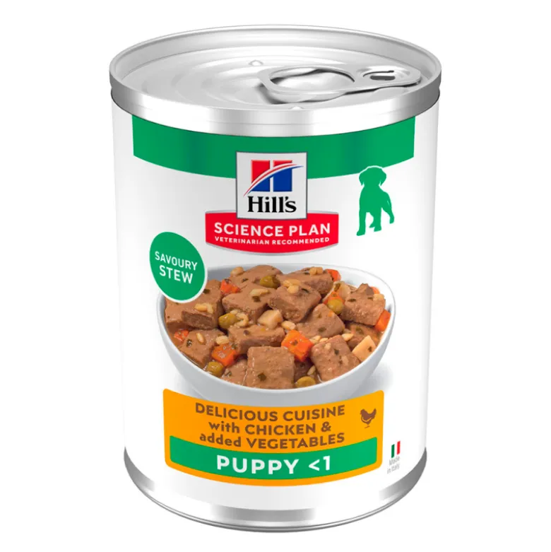 Hill's Science Plan Canine Puppy con Pollo y Verduras 363g