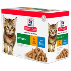 Hill's Science Plan Pollo y Pescado Kitten Sobre 12x85g