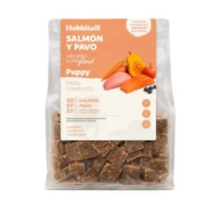 Hobbitalf Air-Dried Superfood Salmón y Pavo para Cachorros