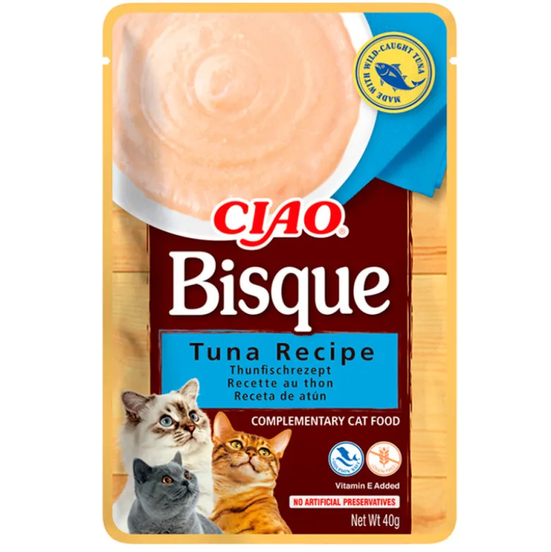 Inaba Churu Bisque Pollo con Atún 40g para Gatos
