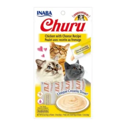 Inaba Churu Puré de Pollo con Queso para Gatos