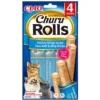 Inaba Churu Rolls Wraps de Pollo con Atún y Vieira para Gatos