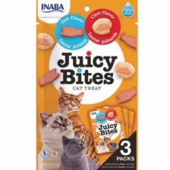 Inaba Snack Churu Juicy Bites Pescado y Almeja