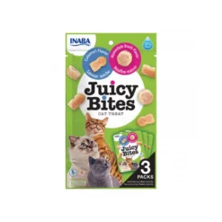 Inaba Snack Churu Juicy Bites Estilo Casero con Calamar