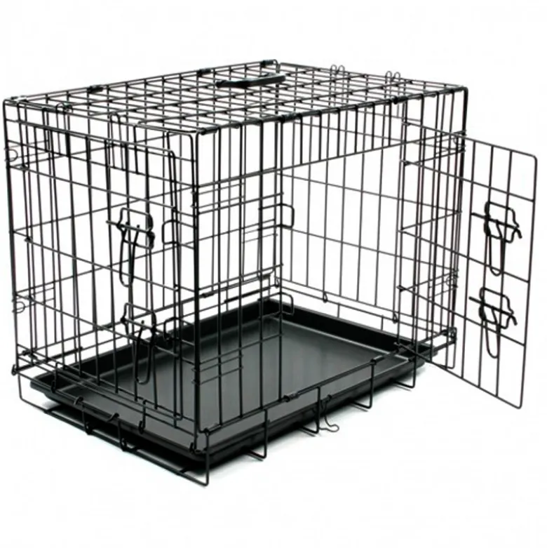 Jaula Metálica Plegable para Perros