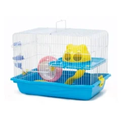 Jaula para Hamster Roedores y Jerbos 45x30x32cm