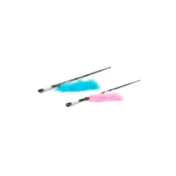 Juguete Caña Plumas de Color para Gatos