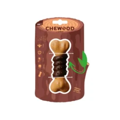 Juguete CheWood Hueso con Goma para Perros