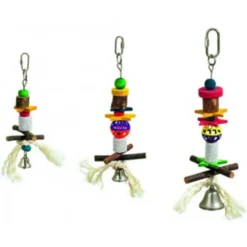 Juguete Colgante con Adornos Sonoros para Aves