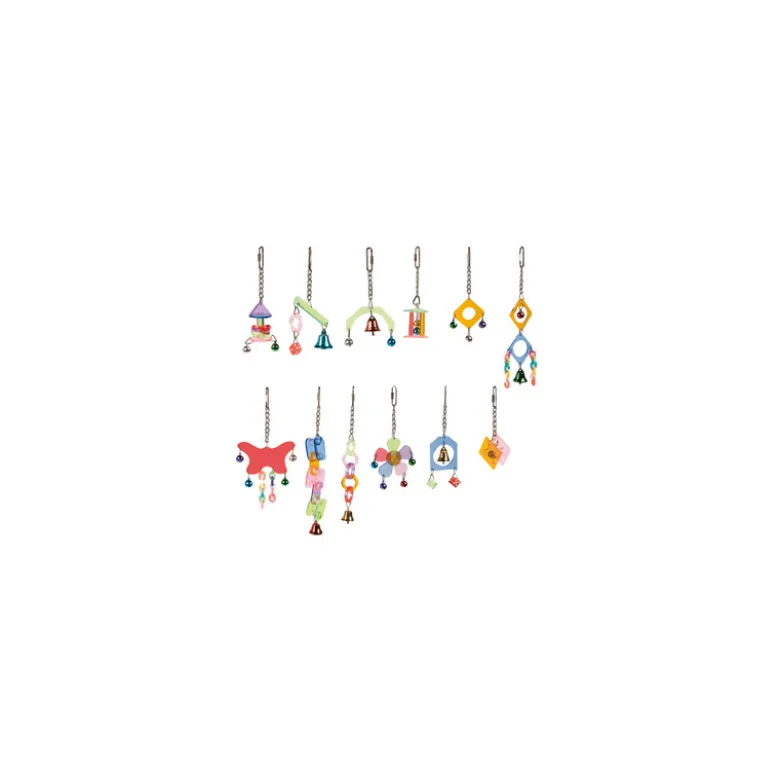 Juguete Colgante de Cascabeles para Pájaros