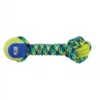 Juguete K9 Fitness de Zeus Rope y TPR Ball Dumbbell para perros