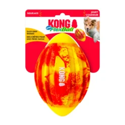 Juguete Kong FlexBall Pelota de Fútbol para Perros