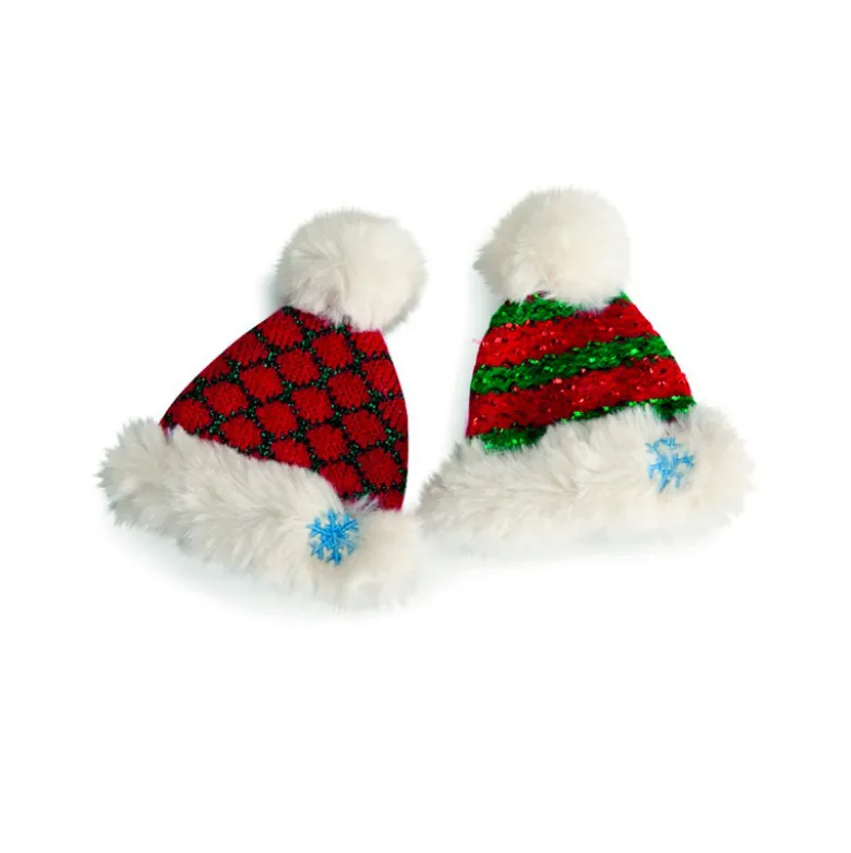 Juguete Navidad Mini Gorro Crujiente para Gatos