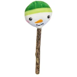 Juguete Navideño Bonhomme Silvervine para Gatos