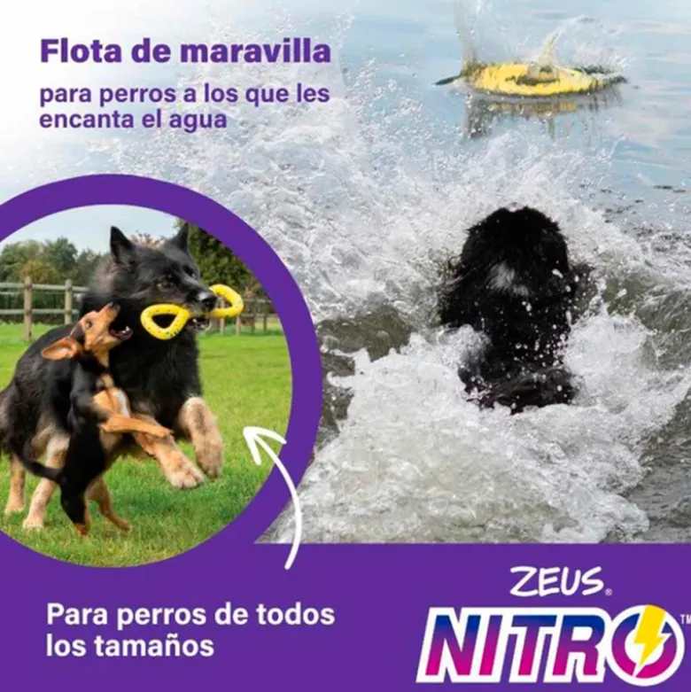 Juguete Zeus Nitro Bola Lastrada para Perros
