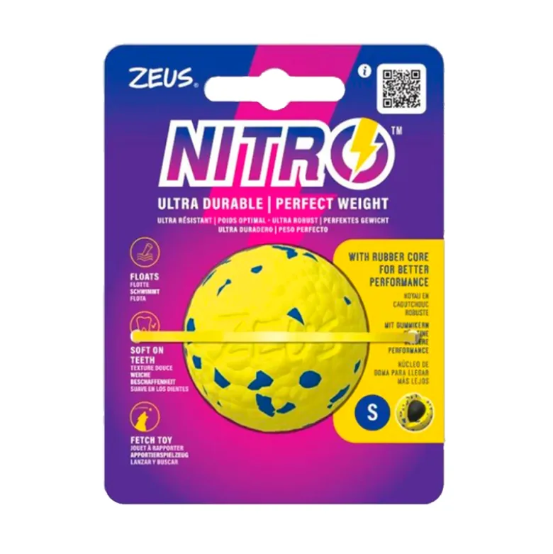 Juguete Zeus Nitro Bola Lastrada para Perros