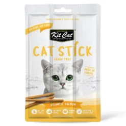 Kit Cat Cat Stick Atlantic Salmón para Gatos