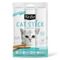 Kit Cat Cat Stick Grain Free Pollo y Frutos del Bosque para Gatos
