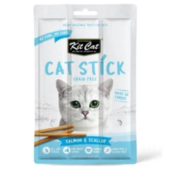 Kit Cat Cat Stick Salmón & Vieira para Gatos