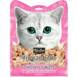 Kit Cat FreezeBites Hígado de Pollo Snack para Gatos