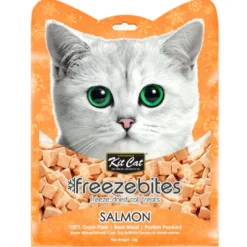 Kit Cat FreezeBites Salmón Snack para Gatos
