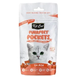 Kit Cat Purrfect Pockets Salmón para Gatos