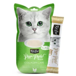 Kit Cat PurrPure Plus Collagen Care Puré de Pollo 60g