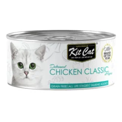 Kit Cat Toppers Pollo Classic en Gelatina para Gatos Lata 80g