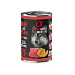 Lata Alpha Spirit Grain Free Ternera y Melon 400gr