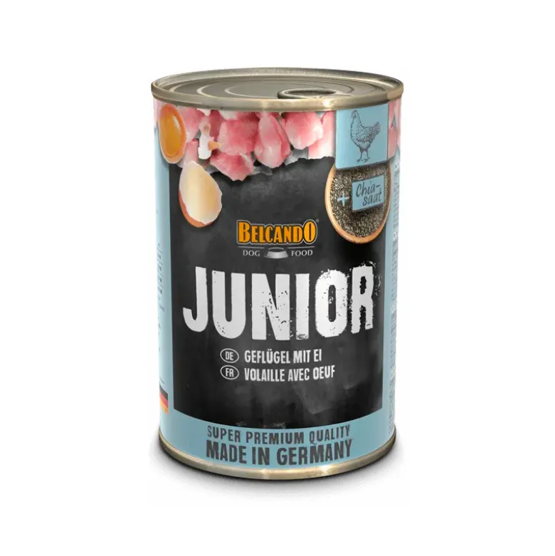 Lata Belcando Junior Ave con Huevos 400g