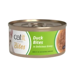 Lata Catit Cuisine Bites de Pato para Gatos