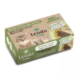 Lata Lenda Merluza y Lomo negro de Atún para Gato
