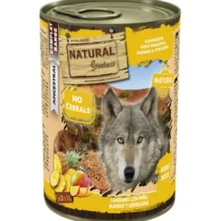 Lata Natural Greatness de Canguro y Mango con Espirulina 400g