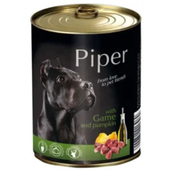 Lata Piper Gamo y Calabaza para Perros