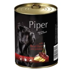 Lata Piper Hígado de Buey y Patatas para Perros