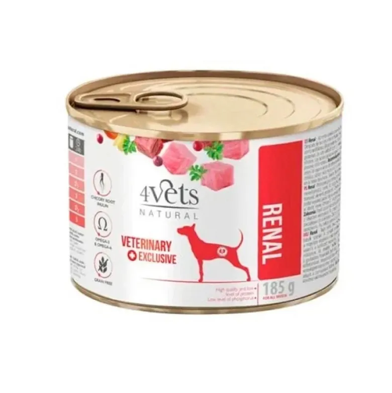 Lata Piper 4Vets Renal para Perros