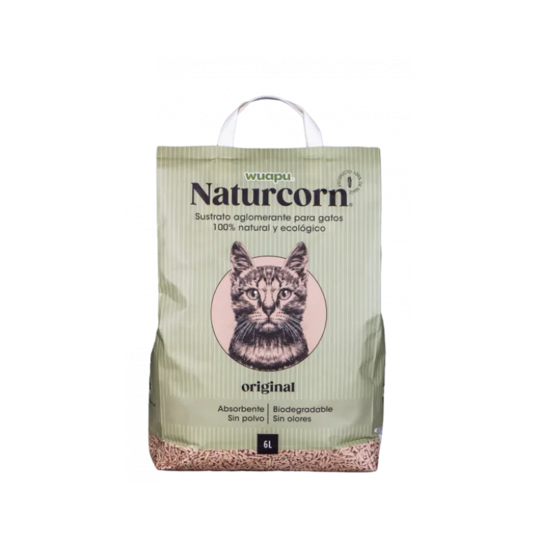 Lecho Para Gatos Naturcorn Original