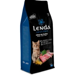 Lenda GF Cerdo con Conejo y Atún para Gatitos