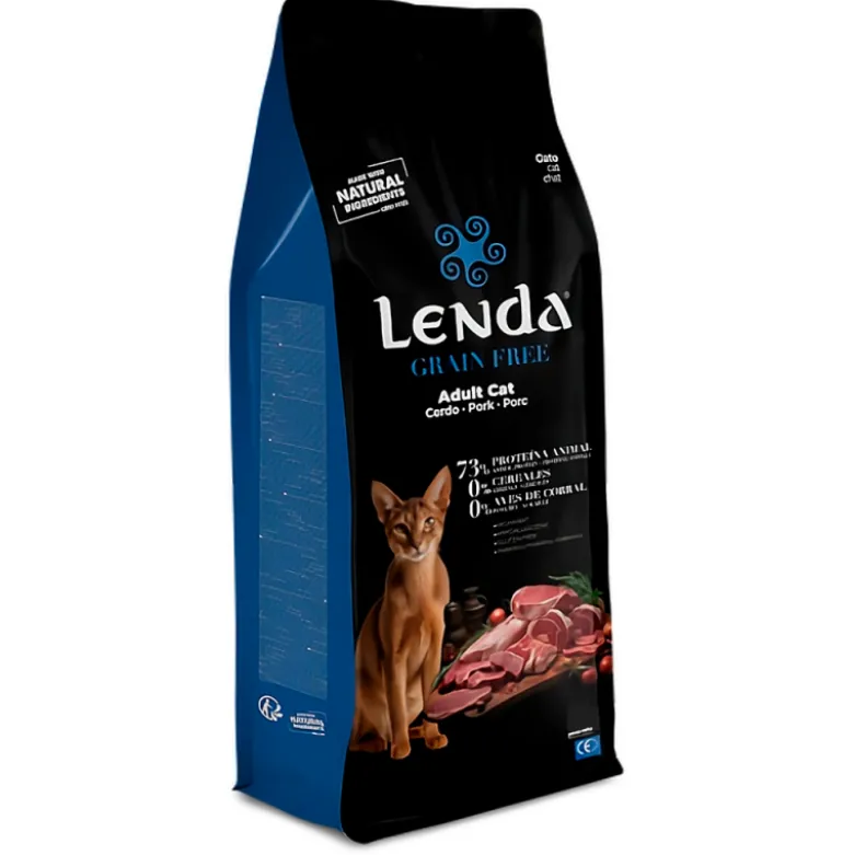Lenda GF Cerdo para Gatos Adultos