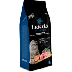 Lenda GF Esterilizado Cerdo con Salmón y Krill para Gatos Adultos