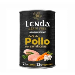 Lenda Original Lata pollo y zanahorias Grain Free 400gr