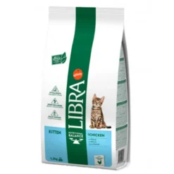 Libra Kitten Para Gatos Con Pollo