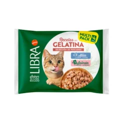 Libra Pack Sobres de Atún y Salmón en Gelatina para Gatos