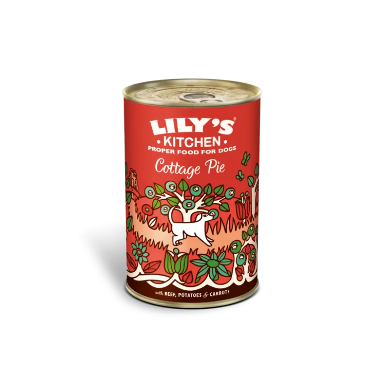 Lily's Kitchen lata de Ternera con patatas y verduras 400g