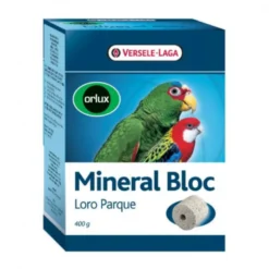 Mineral Bloc Para Loros, Cotorras y Pericos Grandes.