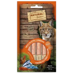Natural Greatness Crema de Pollo con Atún y Langosta Snack para Gatos 56g