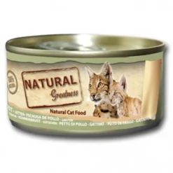 Natural Greatness Gatitos Pechuga de Pollo Lata 70g